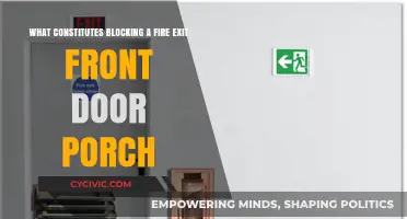 Blocking Fire Exits: Porch Obstructions and Their Dangers