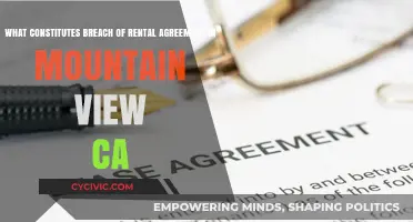 Rental Agreement Breaches: Mountain View, CA Laws