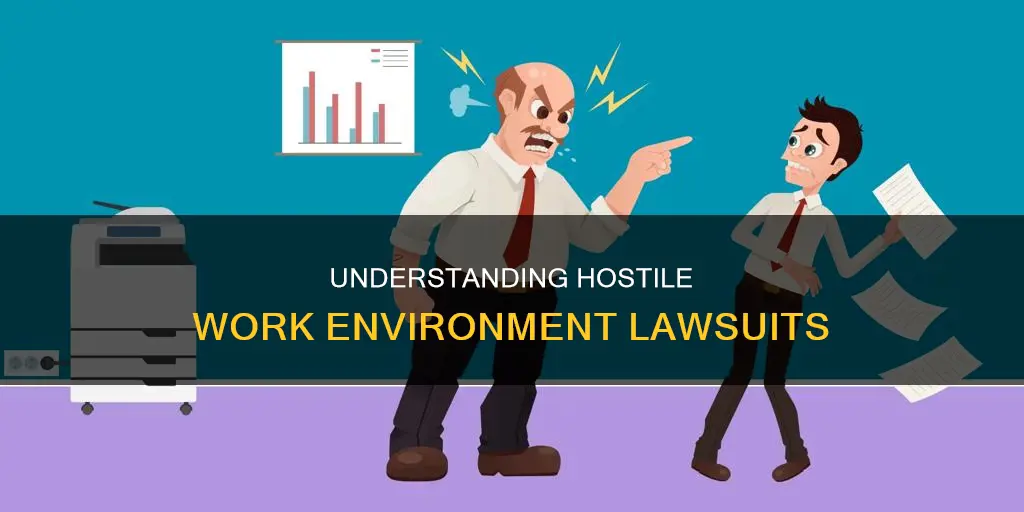 what constitutes cause for suit due to hostile work environment