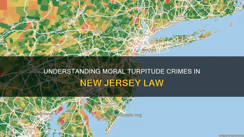 what constitutes crimes of moral turpitude in new jersey