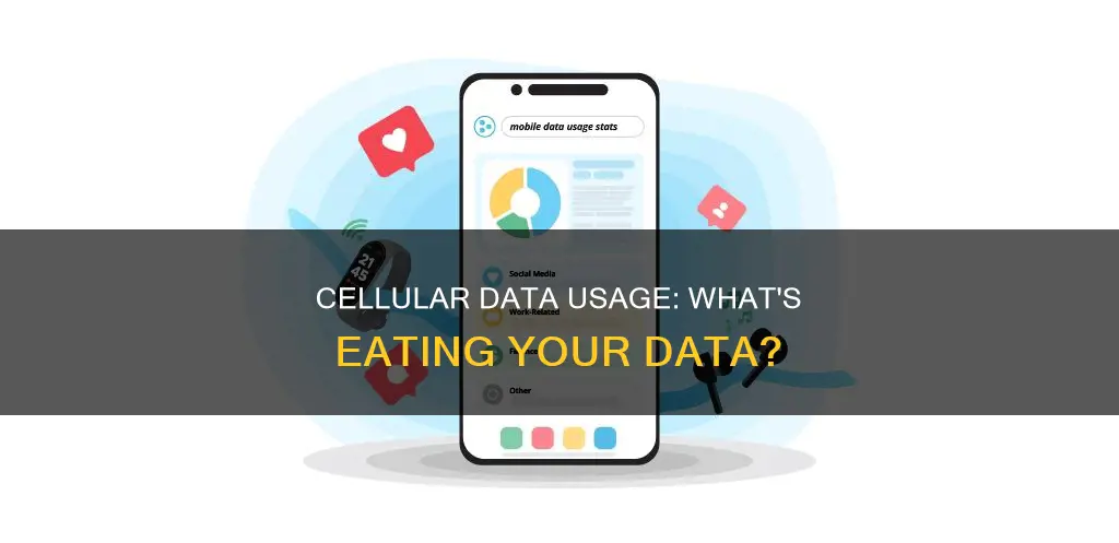 what constitutes data usage on cell phone & ipad