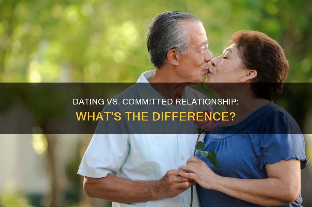 what constitutes dating vs being in a committed relationship