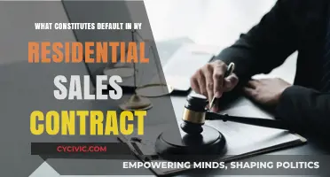 Understanding Default: NY Residential Sales Contracts