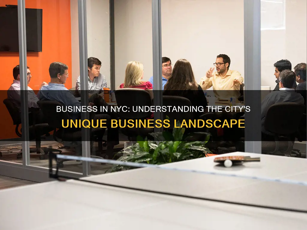 what constitutes doing business in new york city