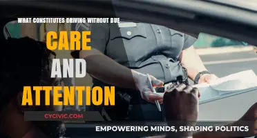 Unsafe Driving: What Constitutes Lack of Due Care?