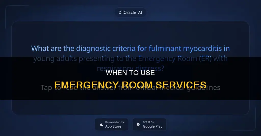 what constitutes emergency use of an energency room aetna