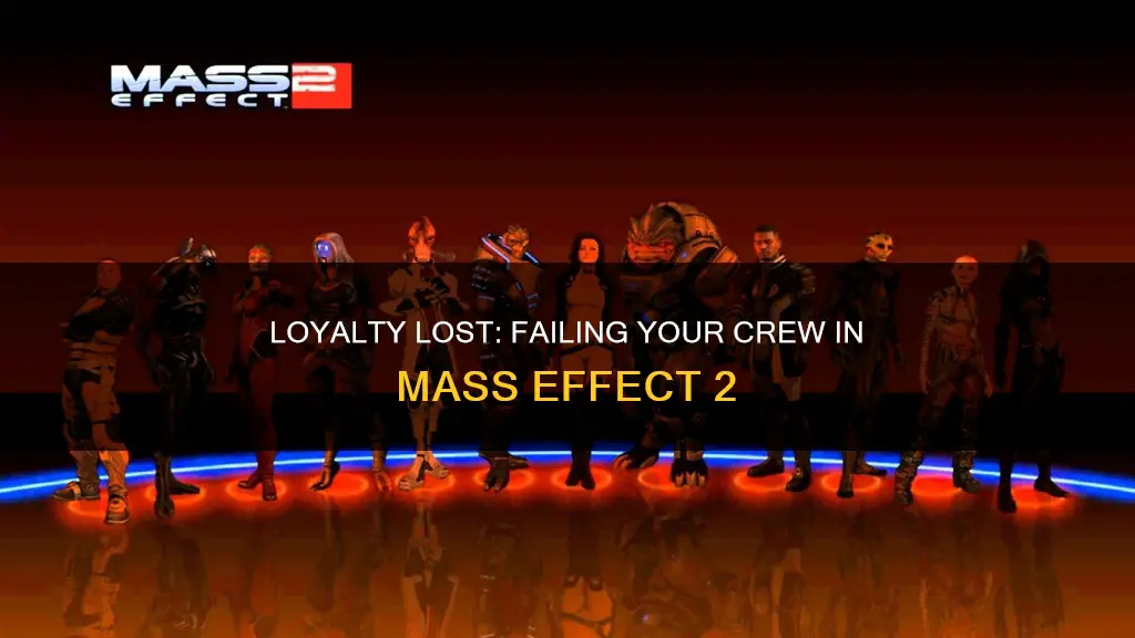 what constitutes failing your crew in mass effect 2