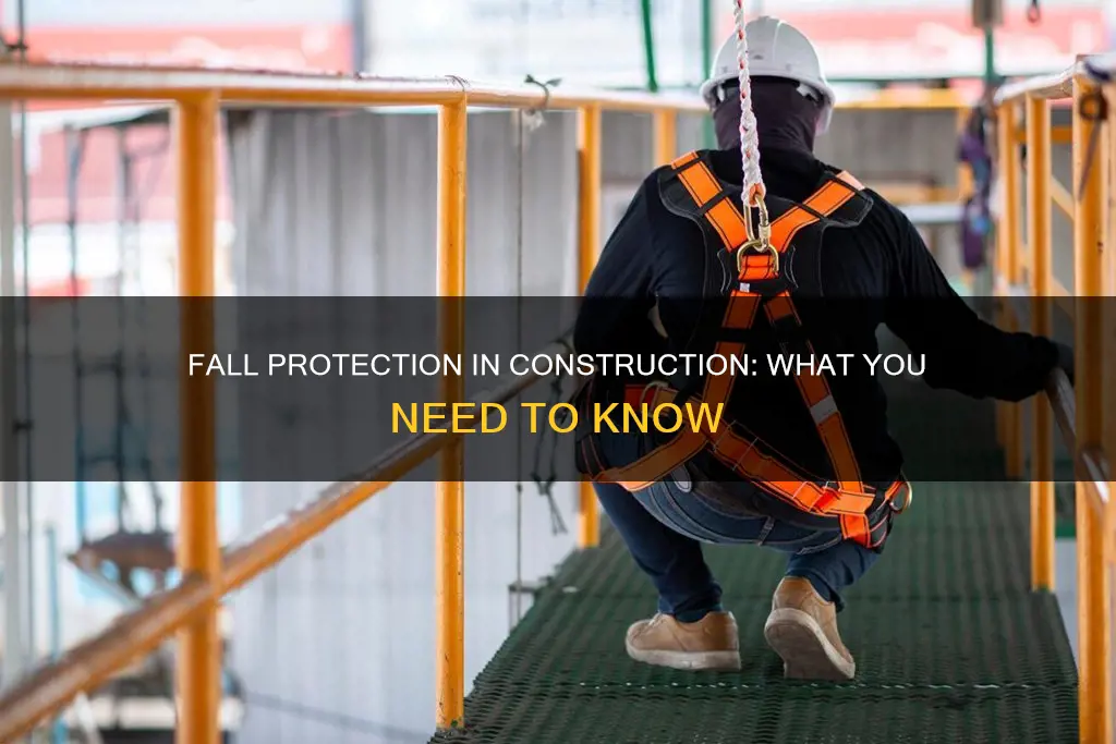 what constitutes fall protection in the construction industry