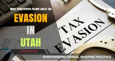 Sales Tax Evasion: Utah's Felony Threshold