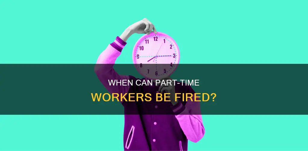 what constitutes firing a part time job