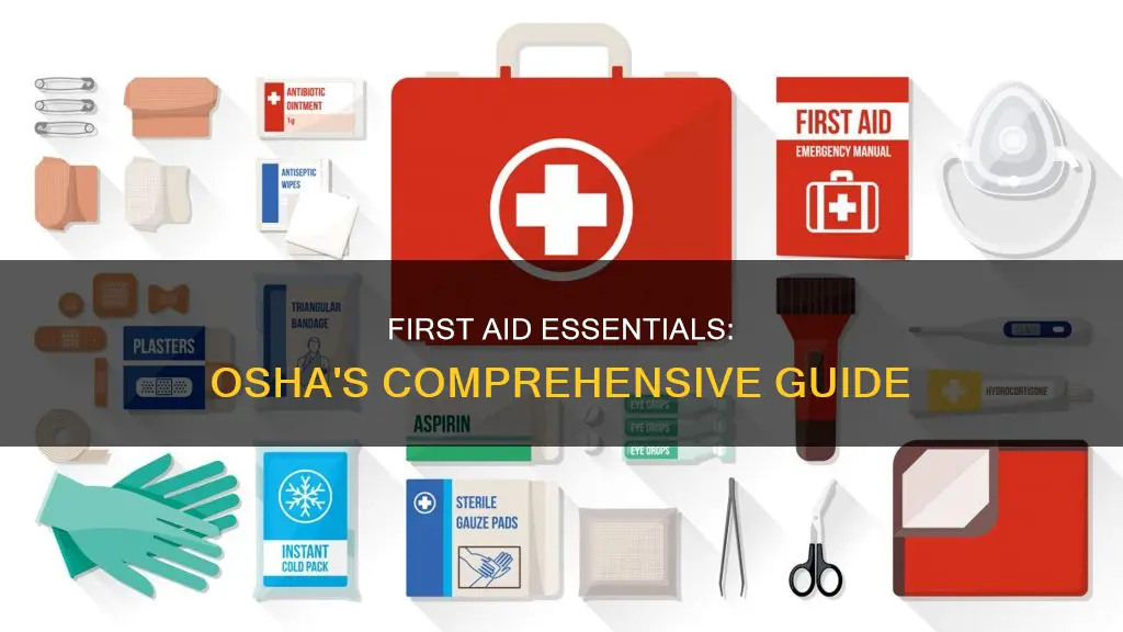 what constitutes first aid osha
