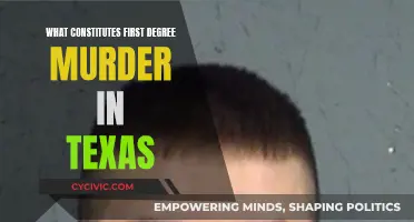 Texas First Degree Murder: Understanding the Legal Definition