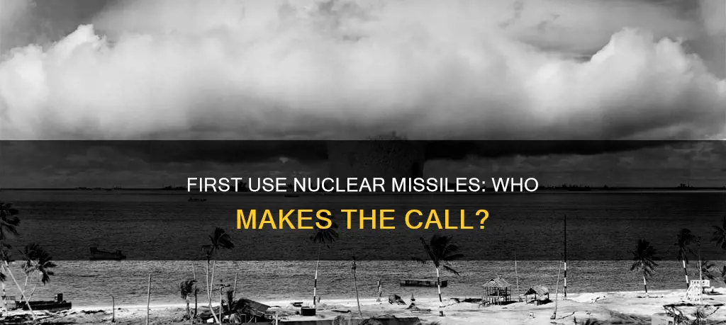 what constitutes first use nuclear missiles