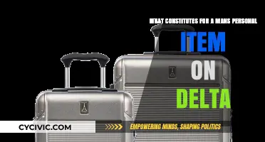 Delta's Personal Item Policy: What Men Can Bring Aboard