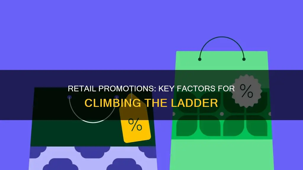 what constitutes for a promotion at a retail store