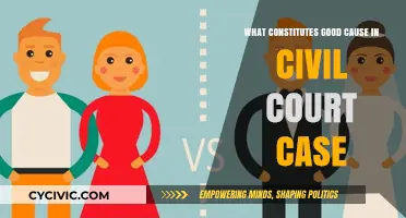 Understanding "Good Cause" in Civil Court Cases