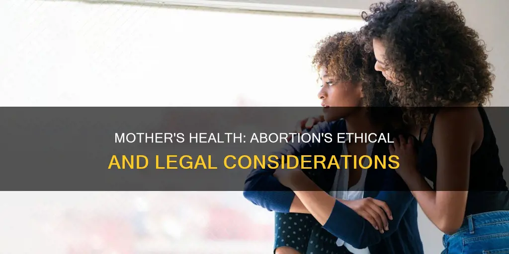 what constitutes health of the mother in abortion