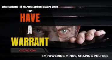 Helping a Wanted Person Escape: What Constitutes Aiding?