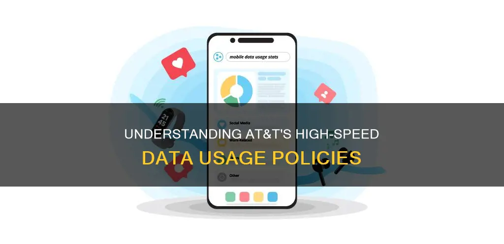 what constitutes high speed data usage from att