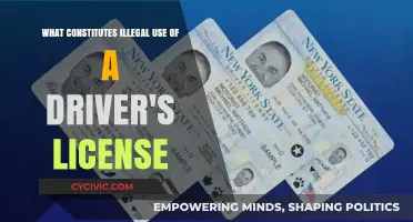 Driver's License Misuse: What's Illegal and Why?