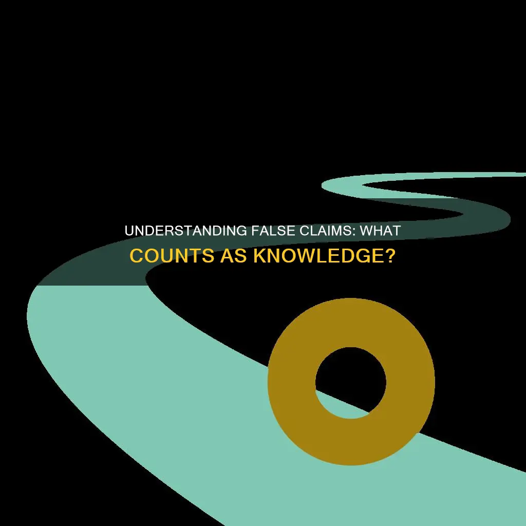 what constitutes knowledge under the false claims act