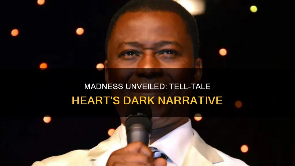 what constitutes madness in the tell tale heart
