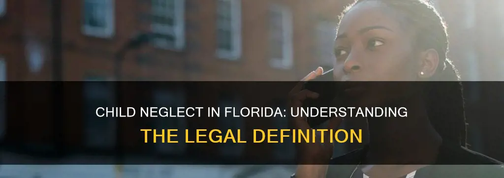 what constitutes neglect of a child in florida