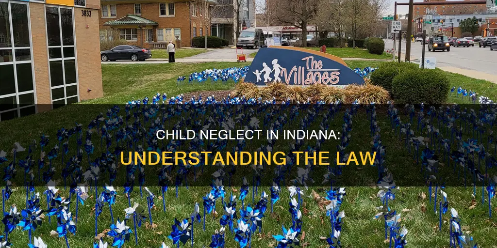 what constitutes neglect of a child in indiana
