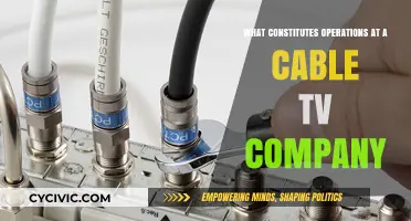 Operations Unveiled: Cable TV Company's Inner Workings