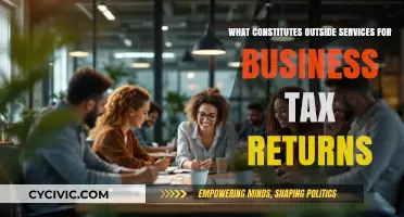 Business Tax Returns: What Are Outside Services?