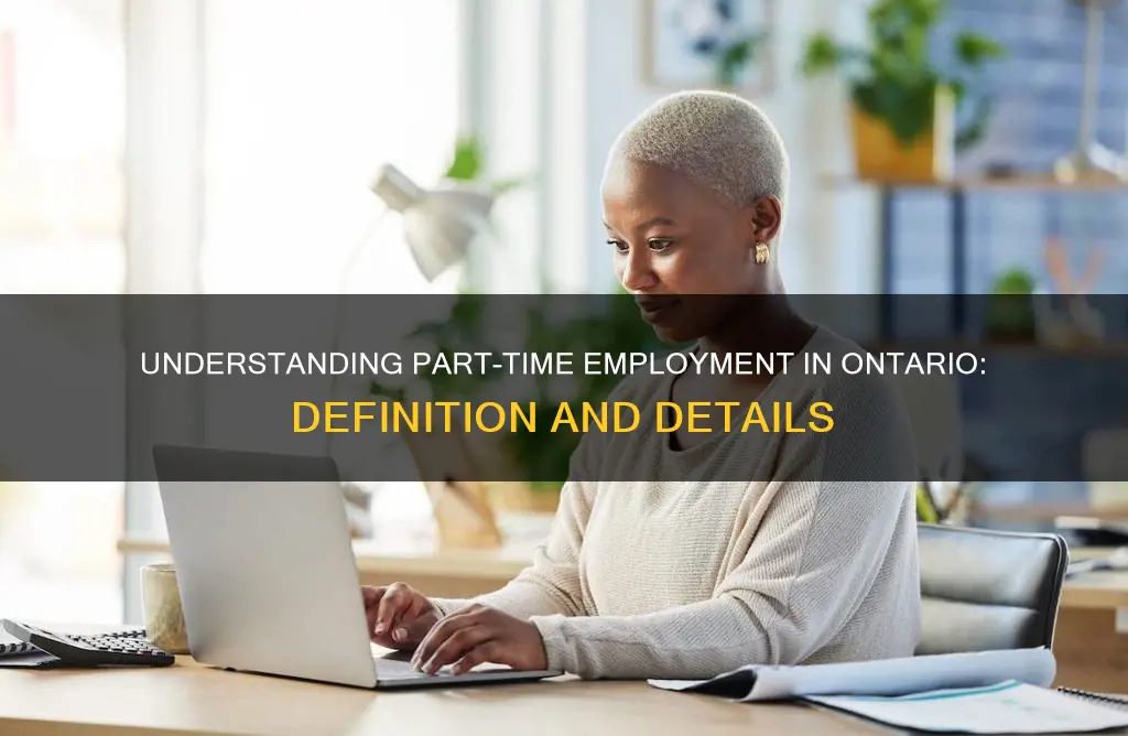 what constitutes part time employment in ontario