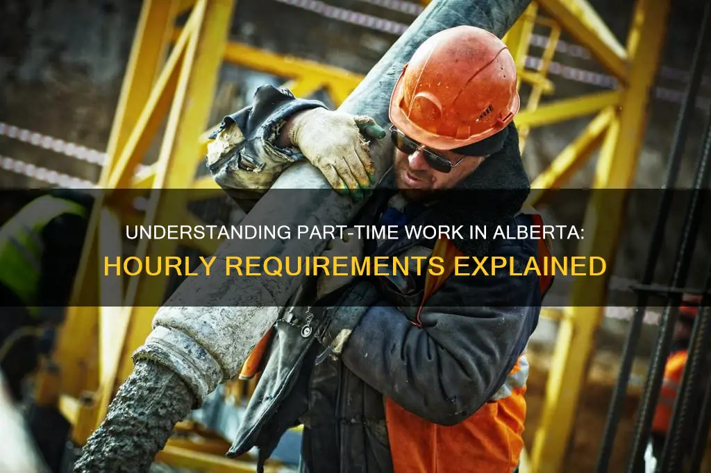 what constitutes part time hours in alberta