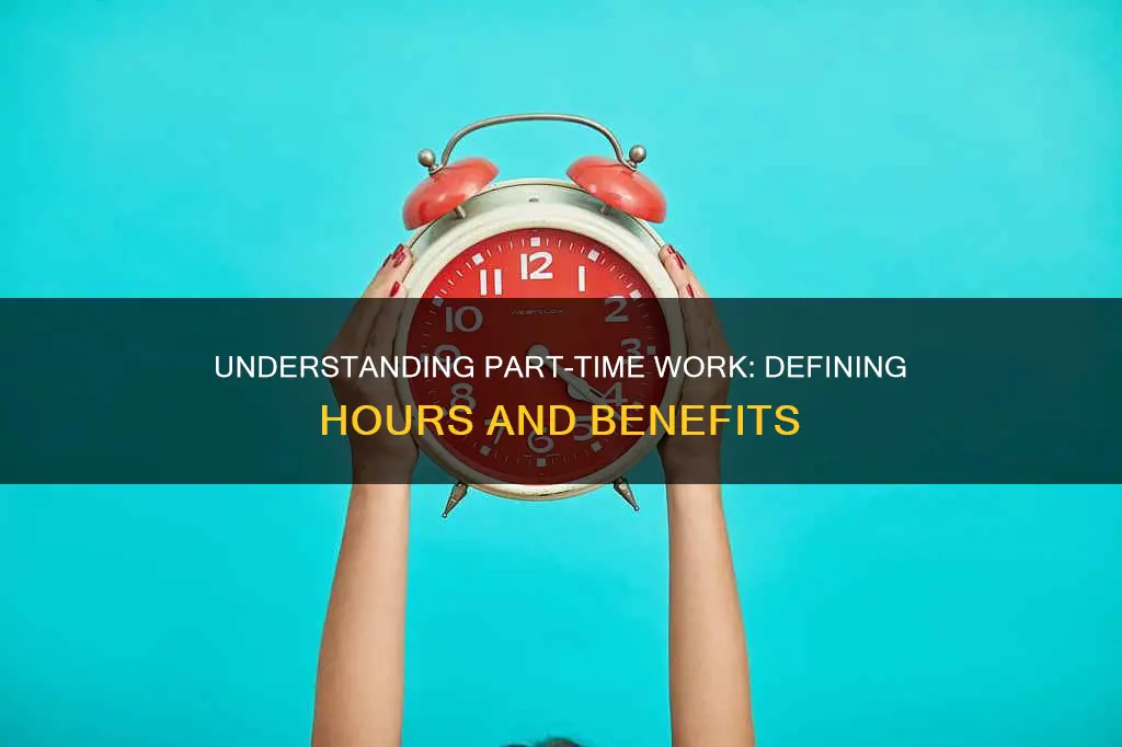 what constitutes part time