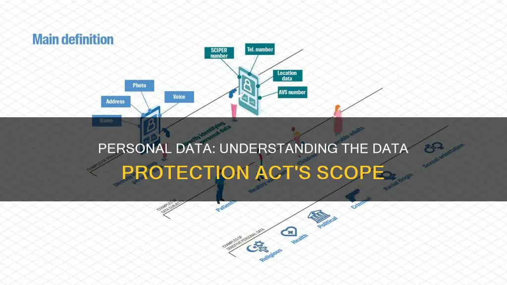 what constitutes personal data under the data protection act
