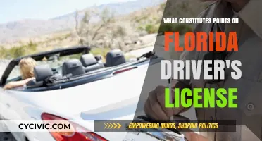 Florida Driver's License: Points and You