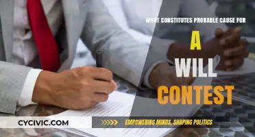 Probate Law: Understanding Will Contest Probable Cause