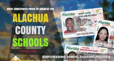 Alachua County Schools: Address Proof Requirements