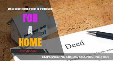 Home Ownership: Proving Legal Possession