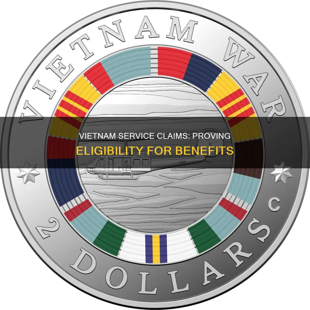what constitutes proof of vietnam service for claim