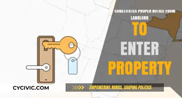 Giving Landlords Proper Notice to Enter Your Property