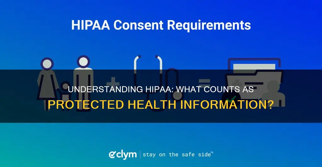 what constitutes protected health information under hipaa
