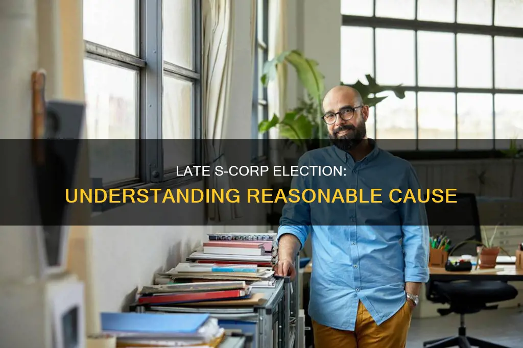 what constitutes reasonable cause to file late s-corp election