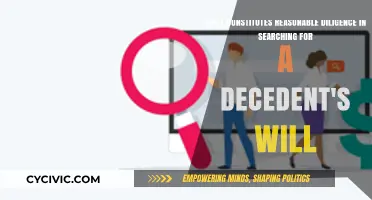 Due Diligence: Searching for the Decedent's Will