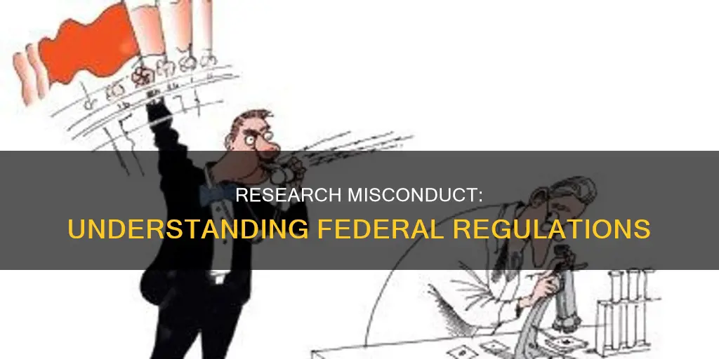 what constitutes research misconduct according to federal regulations