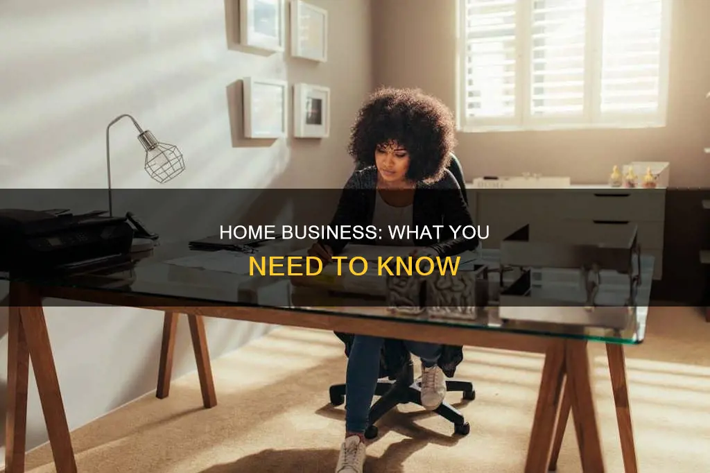 what constitutes running a business from home uk