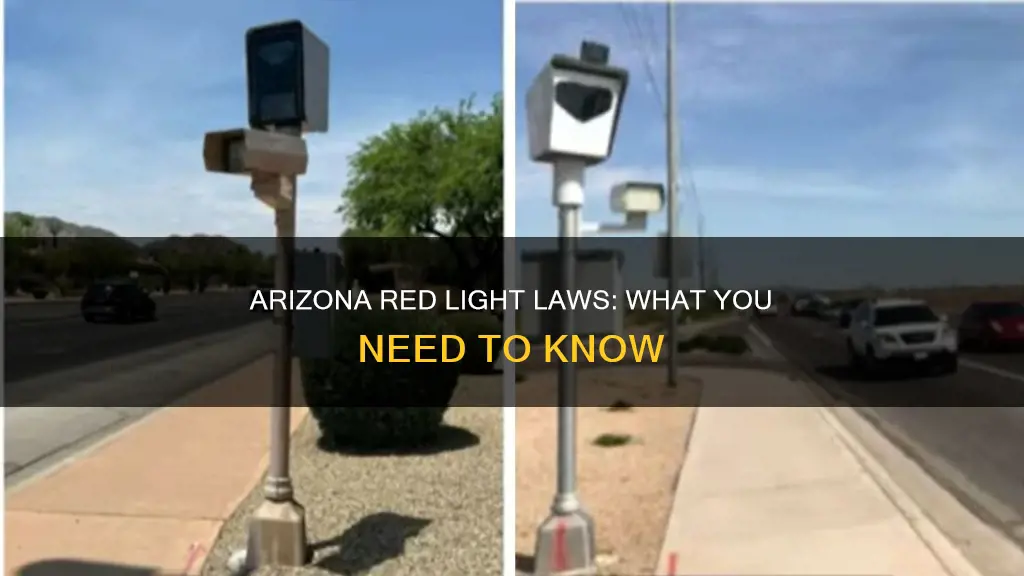 what constitutes running a red light in arizona
