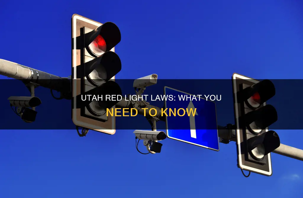 what constitutes running a red light in utah