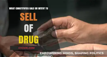 Drug Sales and Intent: Understanding the Legal Definition
