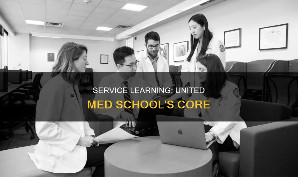 what constitutes service for united medical service medical school