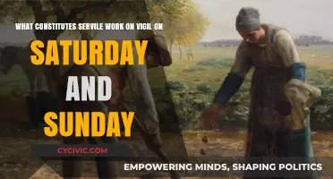 Servile Work: Vigil and Weekend Restrictions